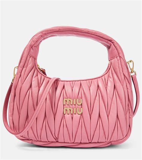 miu miu shoulder bag pink|miu michael bags for women.